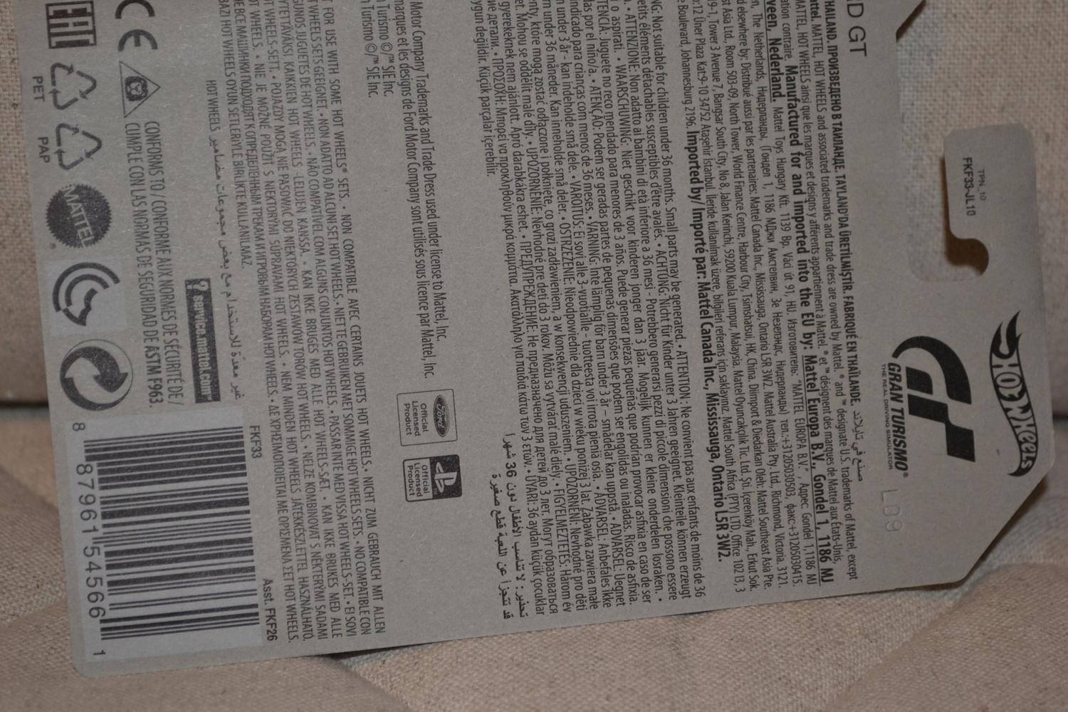 Mitsubishi Lancer 2008 Evolution 1:64 Hot Wheels (Gran Turismo Racing) 7cm