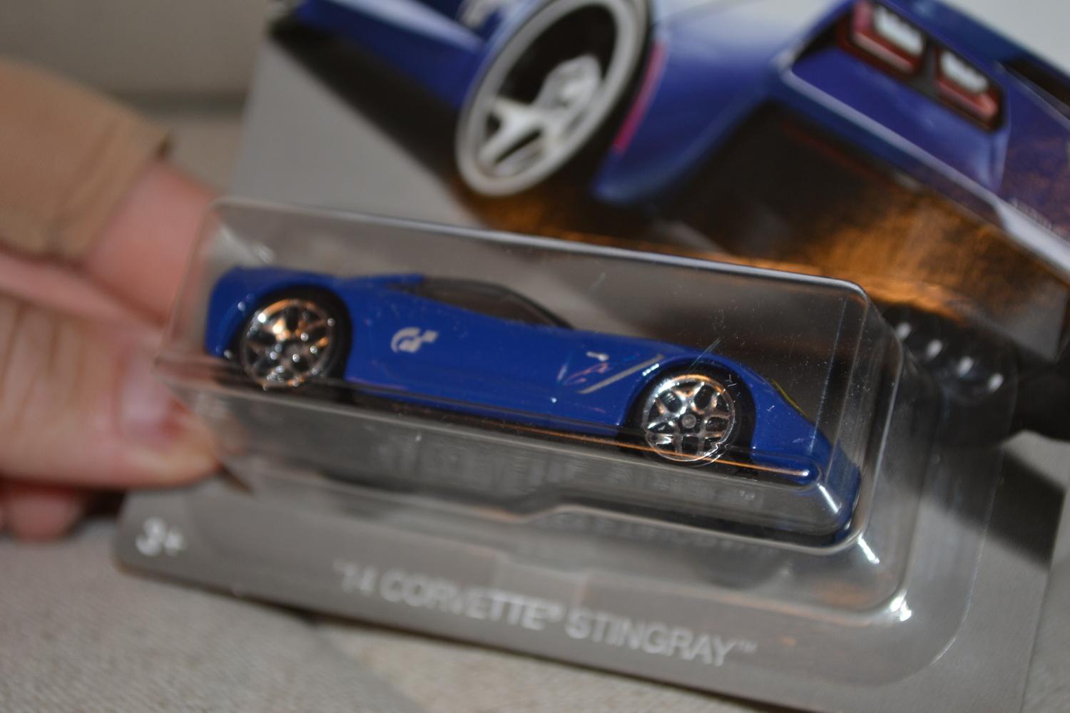 2014 Corvette Stingray 1:64 Hot Wheels (Gran Turismo Racing) 7cm