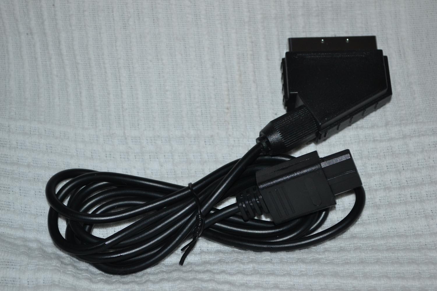 Nintendo AV Scart Kabel Gamecube Super Nintendo 64 Video GC SNES Ny