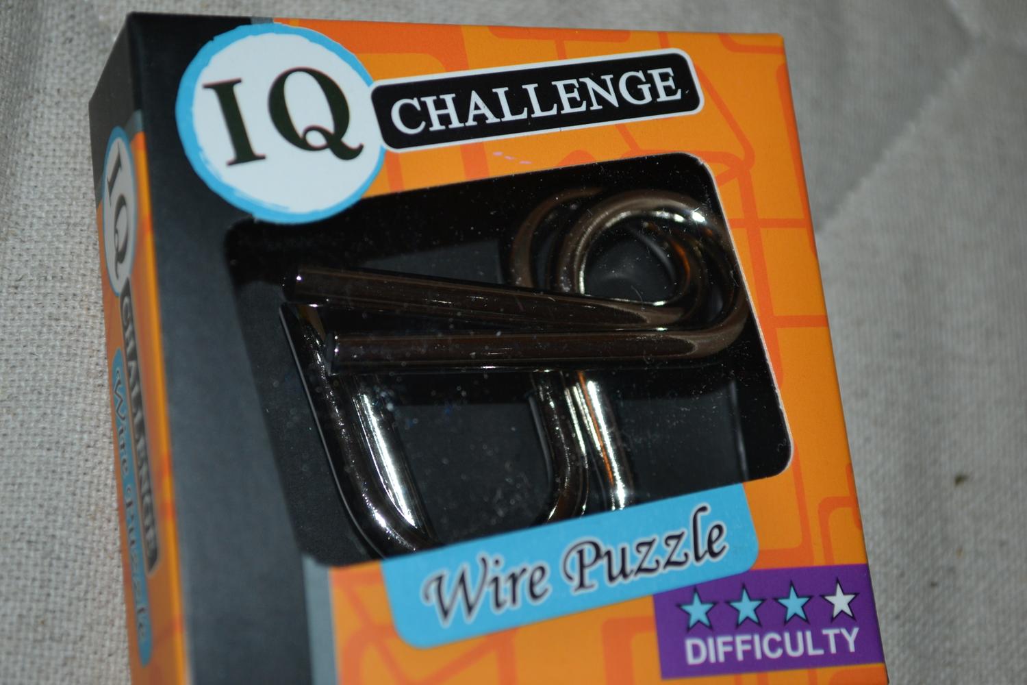 Koppar Pussel IQ 7,5cm (Gul, Svårighet 3/4) Ny