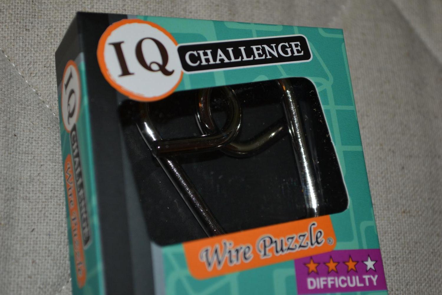 Tand Pussel IQ 7,5cm (Blå, Svårighet 3/4) Ny