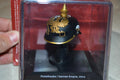Militär Hjälm Tyskland Pickelhaube 1914 WW1 1:5 Deagostini 6cm (MODELL) Ny