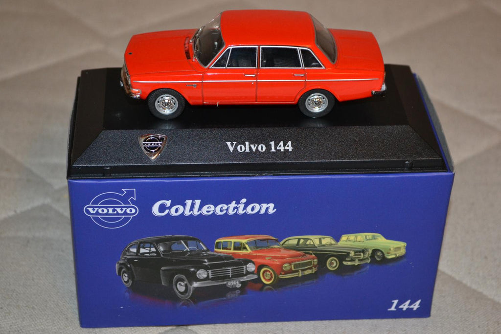 Volvo 144 Orange 1:43 Editions Atlas 11cm Ny