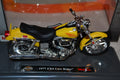 1977 FXS Low Rider Gul Harley-Davidson 1:18 Maisto (Series 38) Ny