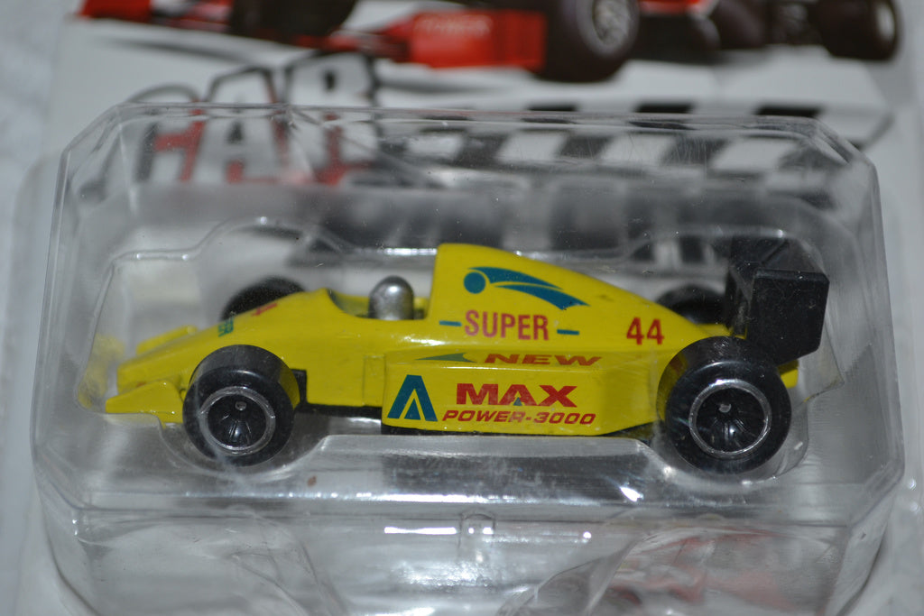 Gul Bil Formula 1 F1 Racing 1:87 1:64 (7cm) Ny