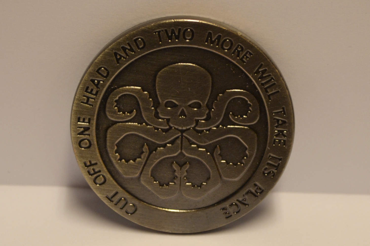 Shield Marvel Bläckfisk S.H.I.E.L.D Bricka Mynt (Metall) Ny