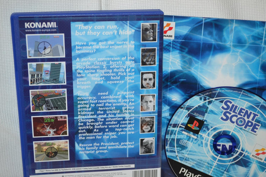 Silent Scope PS2 Playstation 2 Komplett Fint Skick