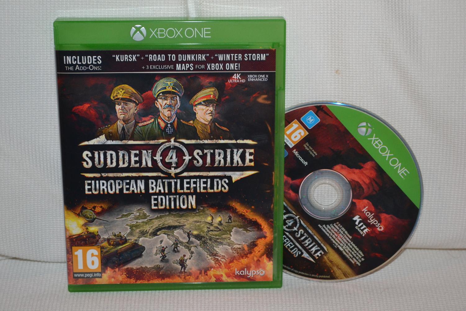 Sudden Strike 4 European Battlefields Edition Xbox One Fint Skick