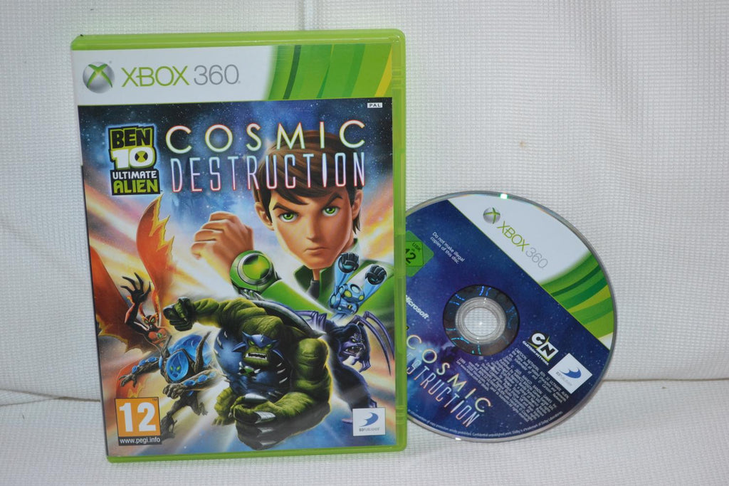 Ben 10 Ultimate Alien Cosmic Destruction Xbox 360 Utan Manual Fint Skick
