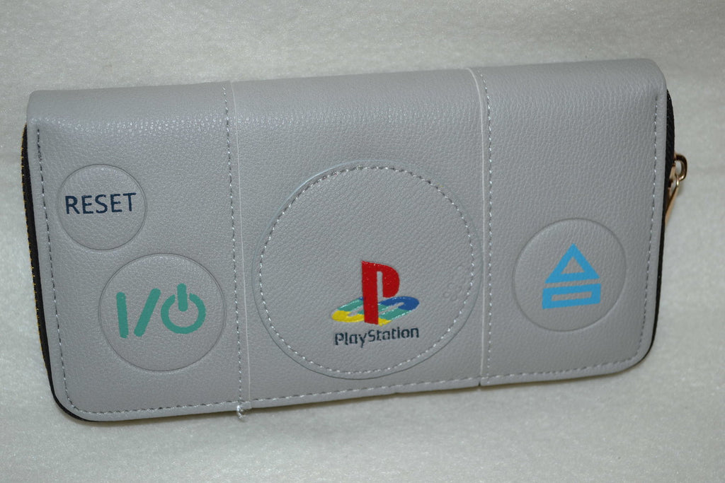 PS1 Konsoll Playstation Sony Stor Börs Plånbok (19*10cm) Ny