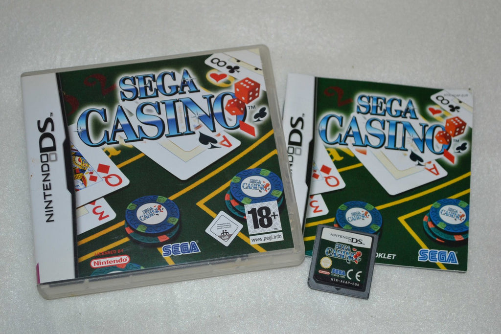 Sega Casino Puzzle NDS Nintendo DS Fint Skick