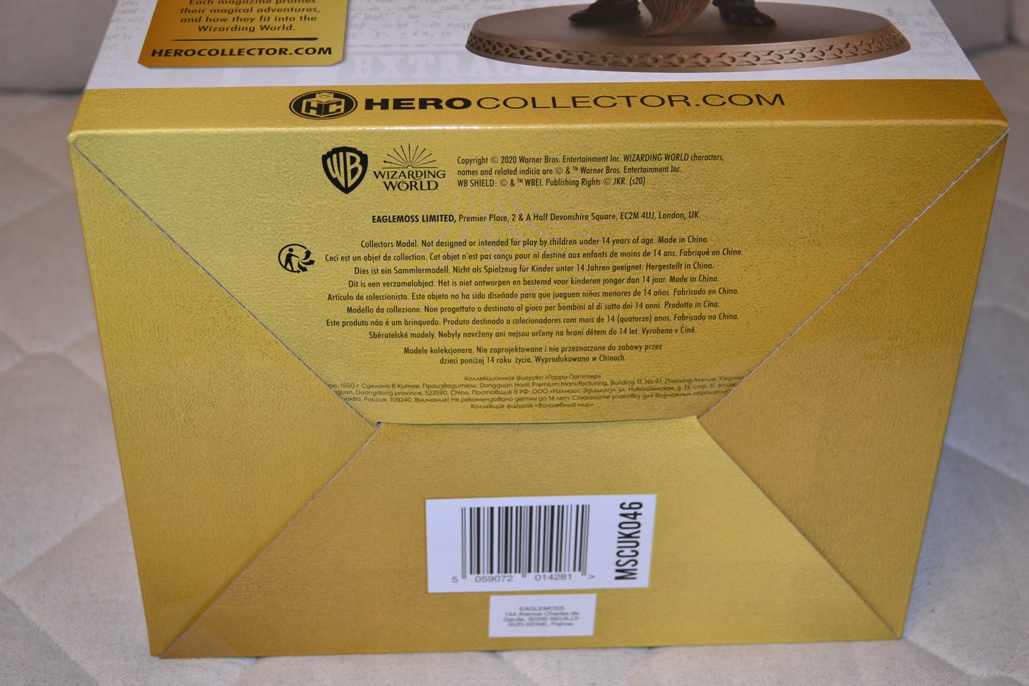 Harry Potter med Kvast First Years Eaglemoss 27cm Figur Staty Ny