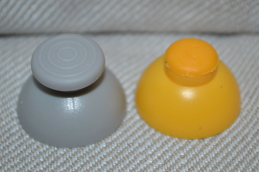 2st Spakar Gamecube (Gul+Grå) GC Joystick Spak Styrspakar Handkontroll Ny
