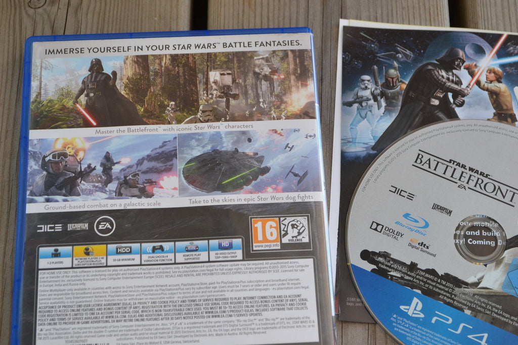 Star Wars Battlefront PS4 Playstation 4 Komplett Fint Skick