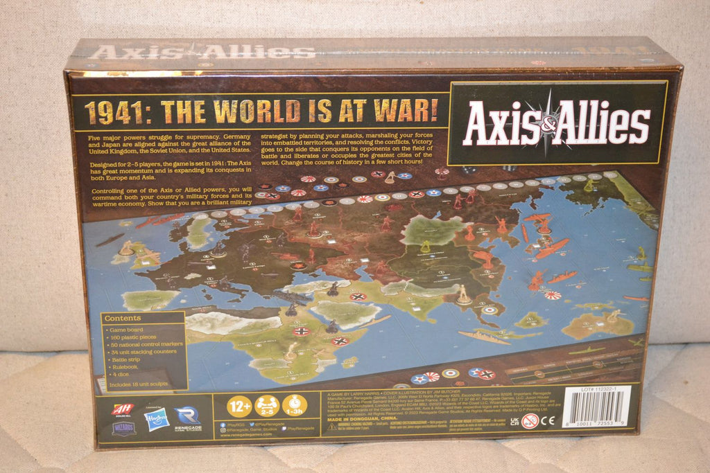 Axis & Allies 1941 Brädspel ENG Ny