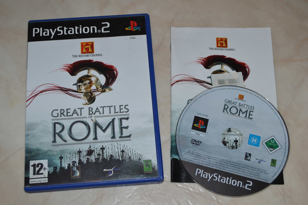 History Channel: Great Battles of Rome PS2 Playstation 2 Kom