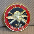 U.S Marine Corps "USMC Force Recon" Marinkår Mynt USA Guld P