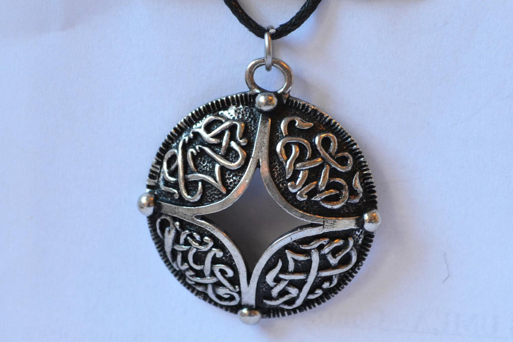 Petney Kors Skottland Halsband Viking (Tenn handgjord) Ny