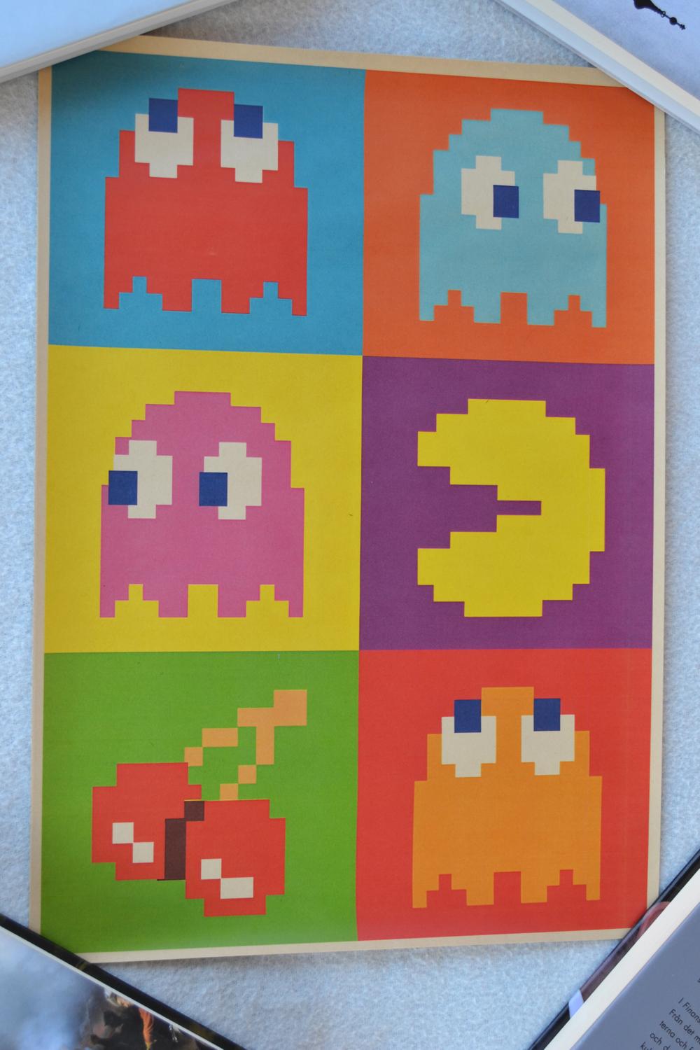 Pacman Arkad Retro Pac-Man Poster Affisch 30*42cm Ny