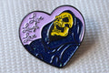 Skeletor fr. HE-MAN m. Emalj Brosch Pin 3cm Ny