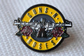 Guns N Roses m. Emalj Brosch Pin 3cm Ny