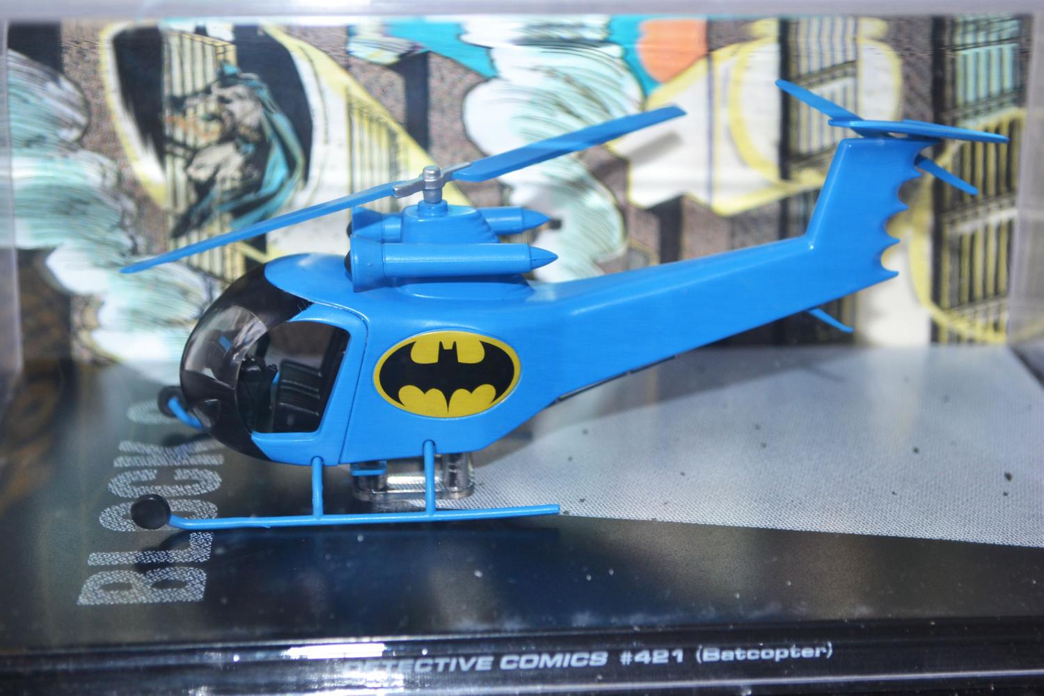 Batcopter Helikopter Batman 1:43 14cm (DeAgostini) Nr 421 Ny