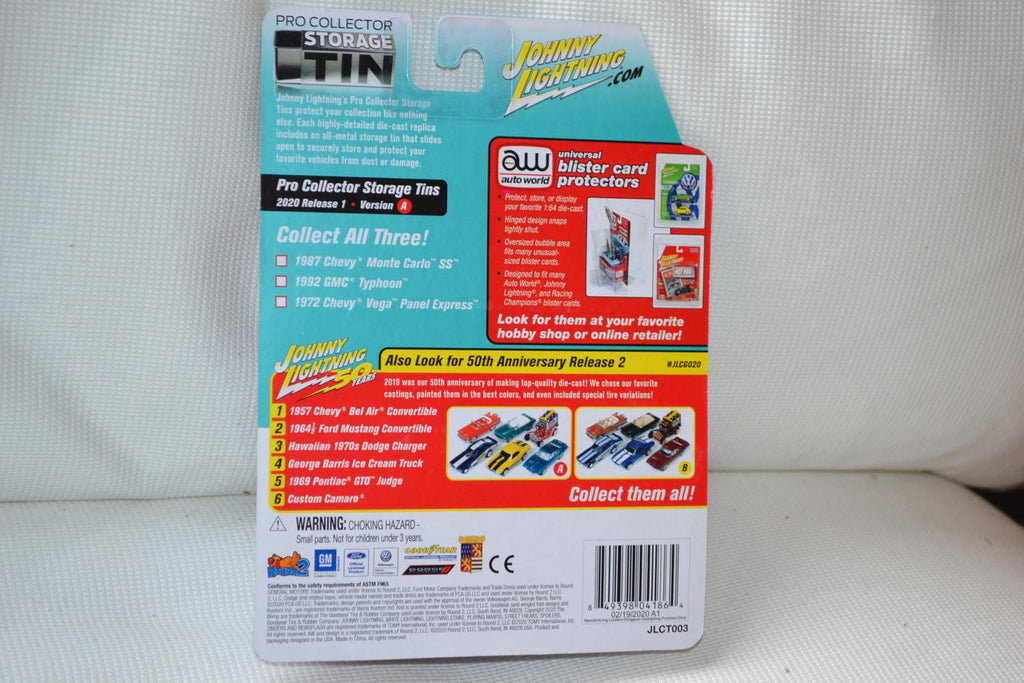 1972 Chevy Vega Panel Express Röd 1:64 Johnny Lightning (M. Plåtlåda) 7,5cm Ny