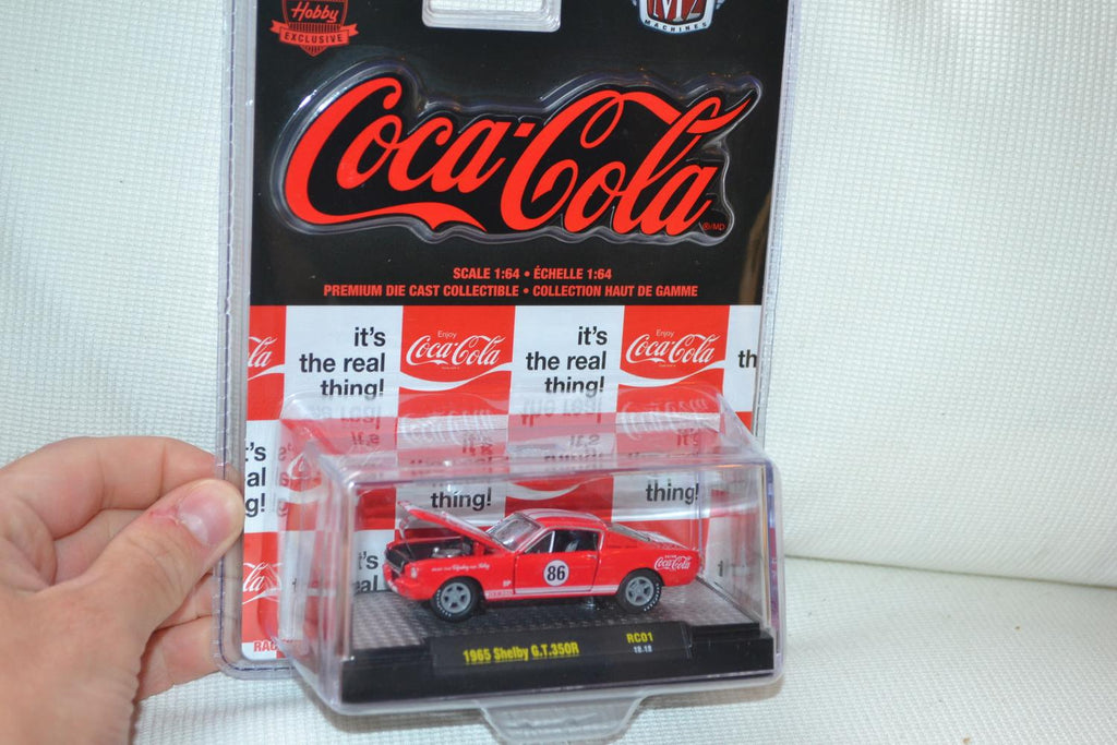 1965 Shelby G.T.350R Coca Cola 1:64 M2 Machines 7-8cm Ny
