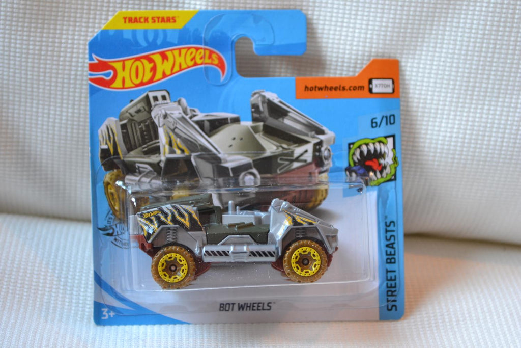 Bot Wheels 1:64 Hot Wheels (2019-2) 6-7cm Ny