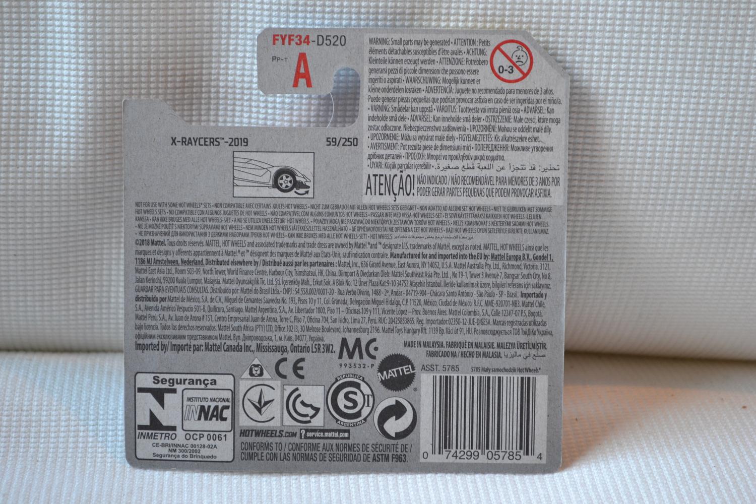 Crescendo 1:64 Hot Wheels (2019-2) 6-7cm Ny