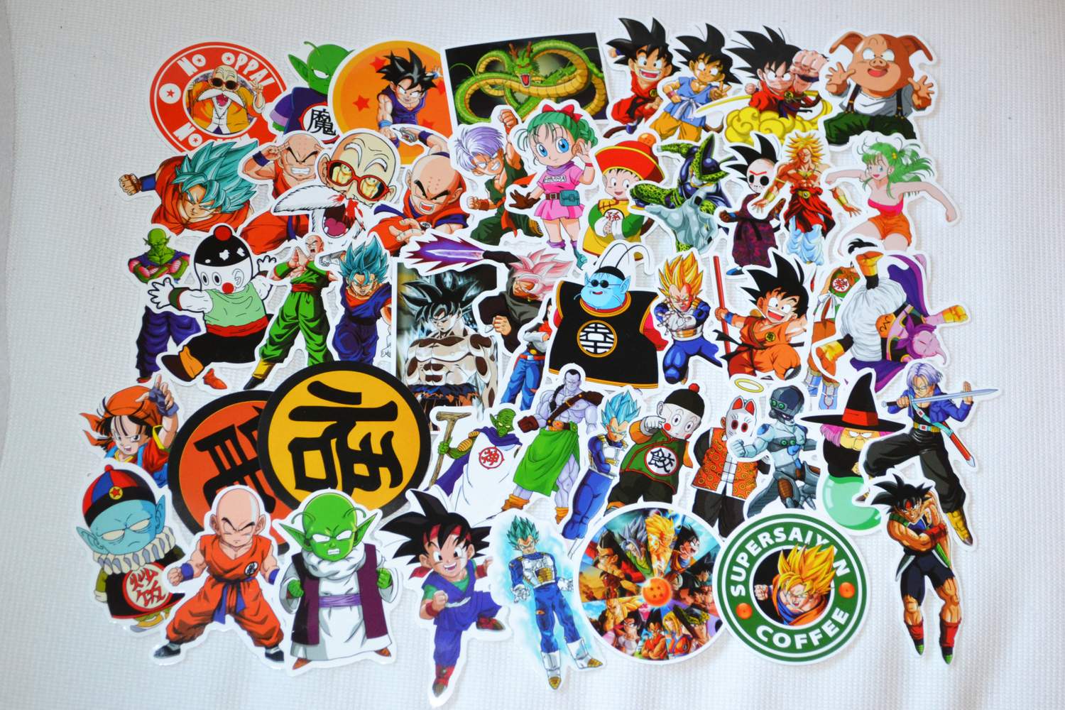 50st Dragon Ball Första Serien Anime Stickers 8-5cm Ny