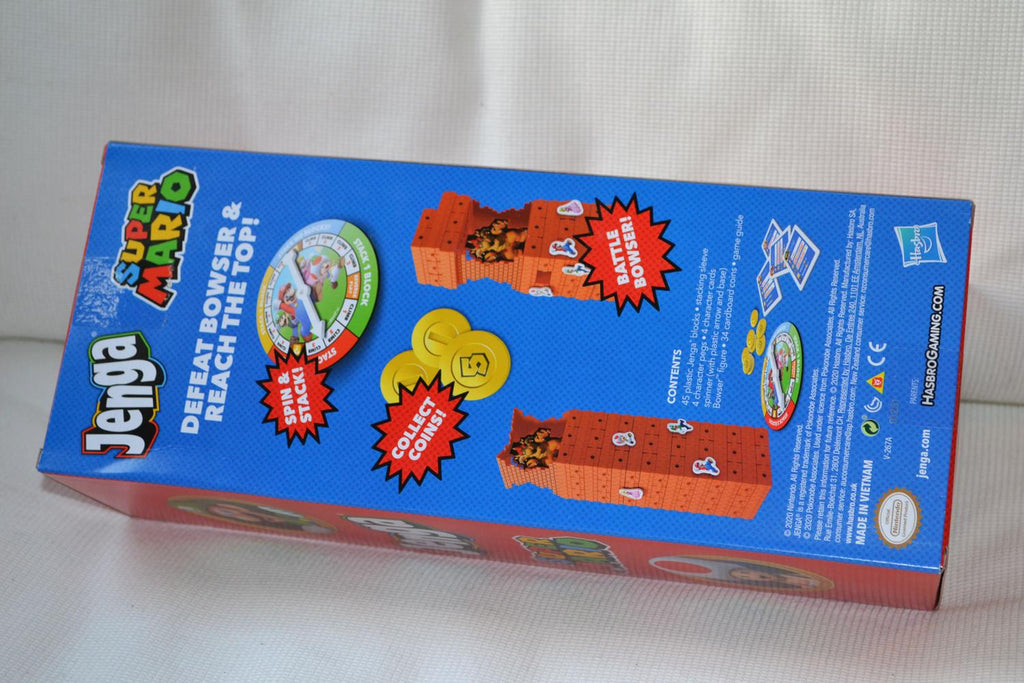 Super Mario Jenga Sällskapsspel Nintendo Ny