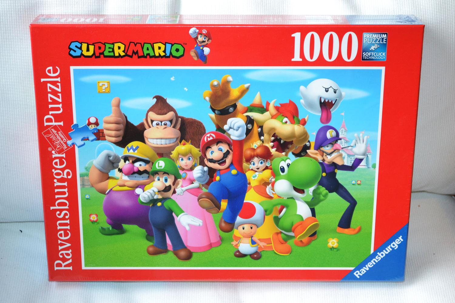 Super Mario Pussel (1000 Bitar) Ravensburger 50*75cm Ny
