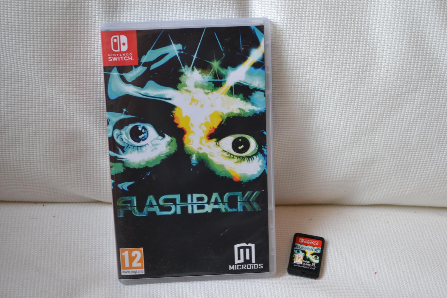 Flashback 25th Anniversary Nintendo Switch Fint Skick