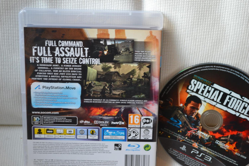 SOCOM: Special Forces PS3 Playstation 3 (Utan Manual) Fint Skick