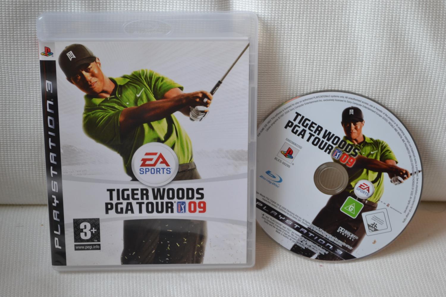 Tiger Woods PGA Tour 09 PS3 Playstation 3 (Utan Manual) Fint Skick