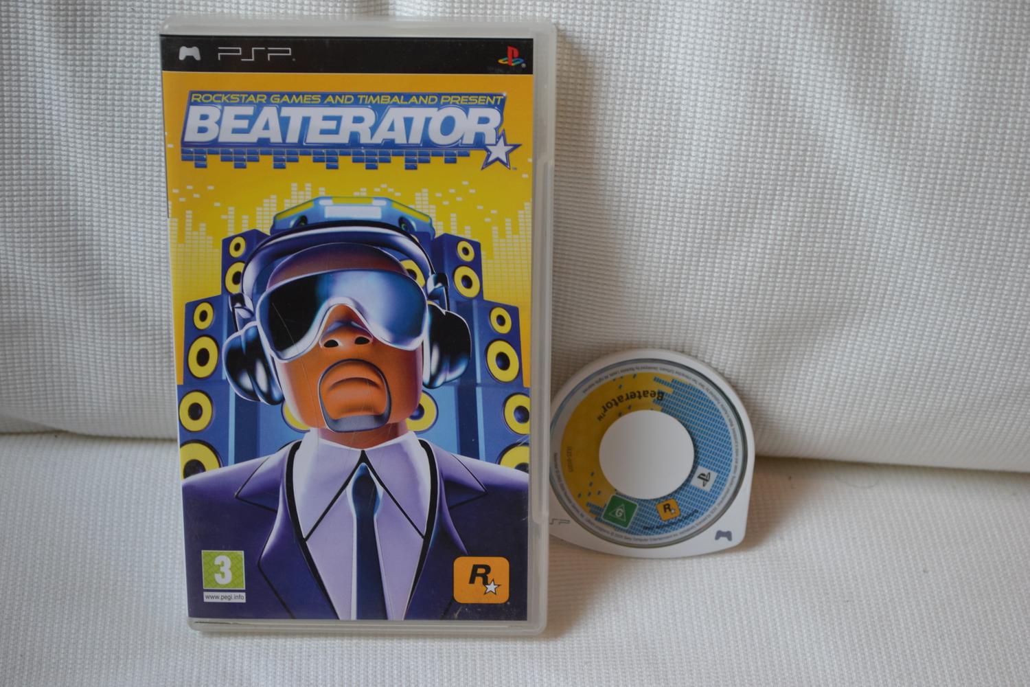 Beaterator PSP Komplett Fint Skick