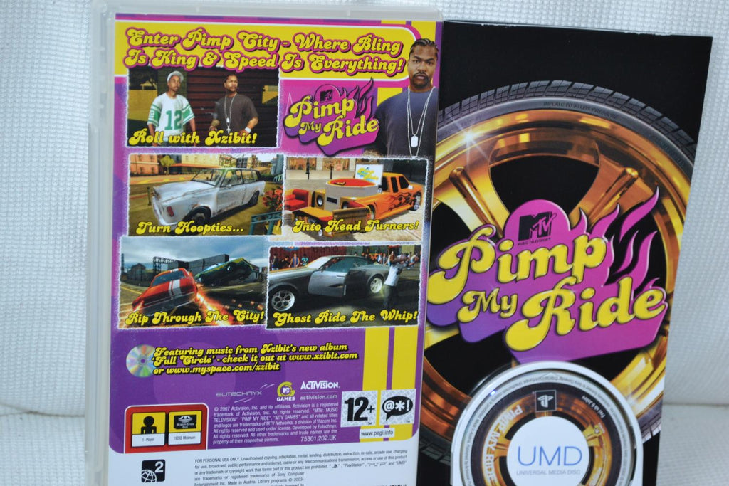 Pimp My Ride PSP Komplett Fint Skick