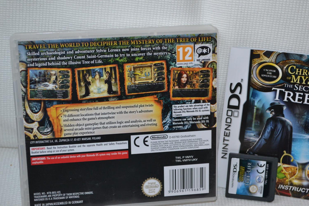 Chronicles of Mystery The Secret Tree of Life NDS Nintendo DS Komplett Fint Skick