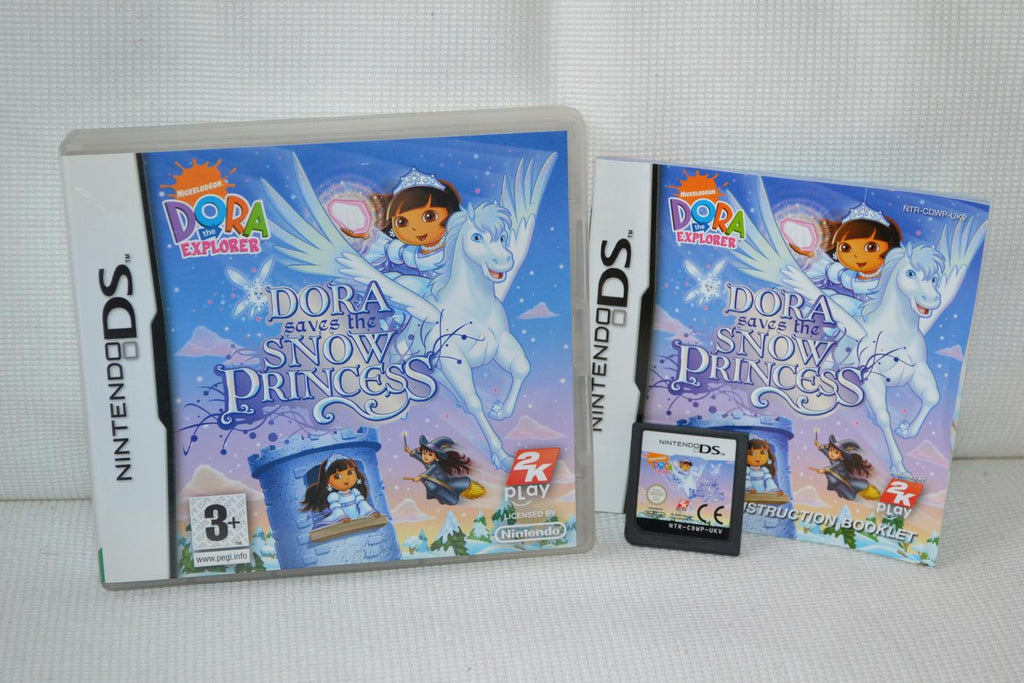 Dora the Explorer: Dora Saves the Snow Princess NDS Nintendo DS Komplett Fint Skick