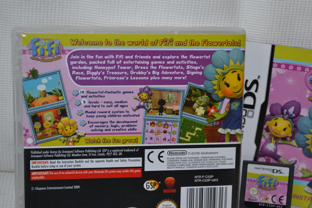 Fifi and the Flowertots NDS Nintendo DS Komplett Fint Skick