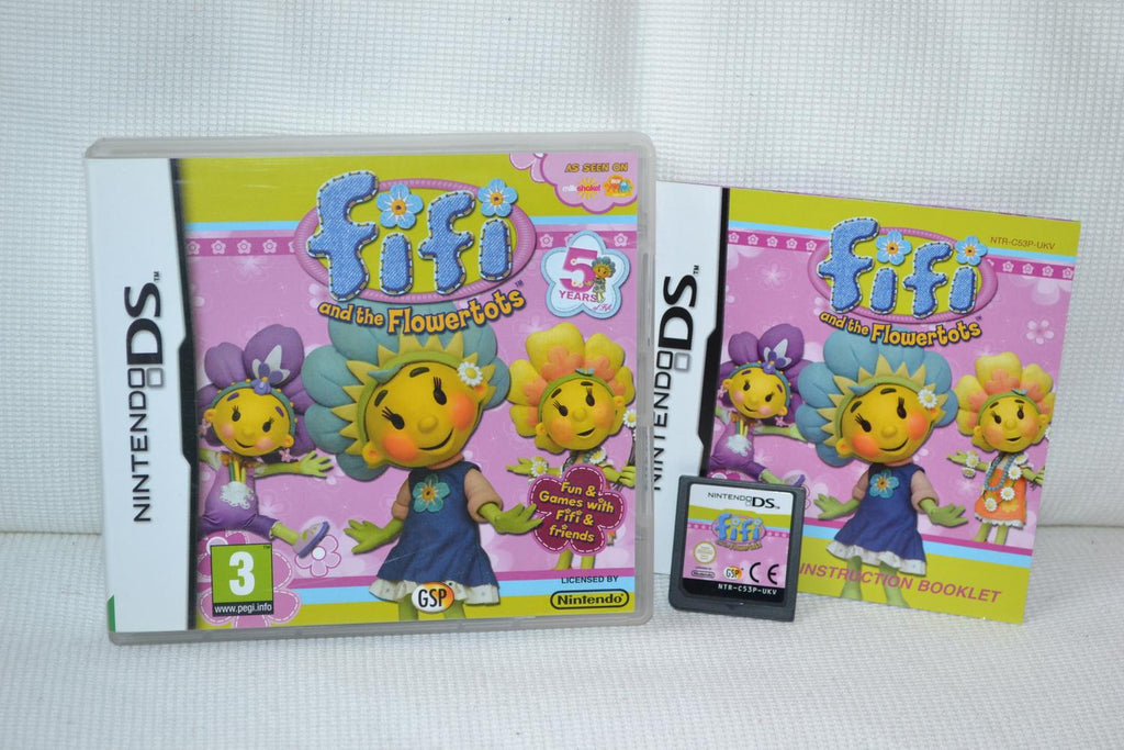 Fifi and the Flowertots NDS Nintendo DS Komplett Fint Skick