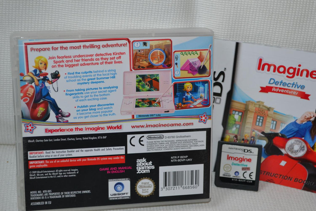 Imagine Detective Adventures NDS Nintendo DS Komplett Fint Skick