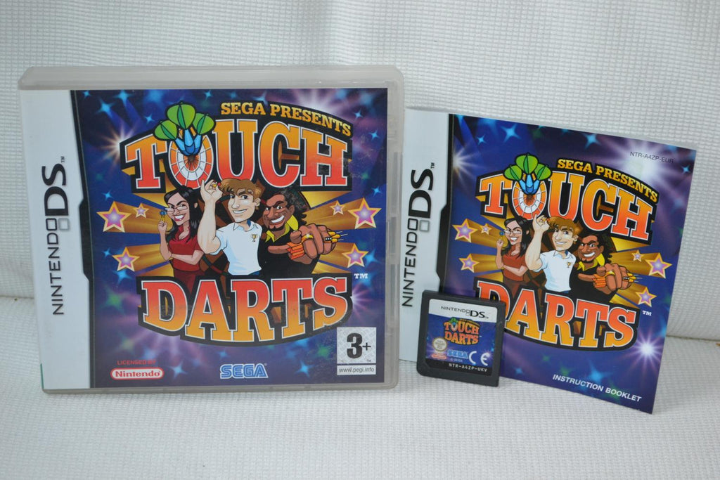 SEGA Presents Touch Darts NDS Nintendo DS Komplett Fint Skick