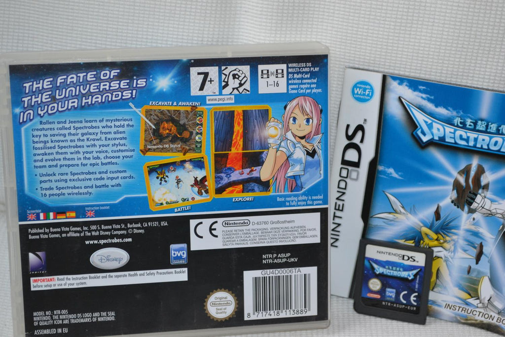 Spectrobes NDS Nintendo DS Komplett Fint Skick