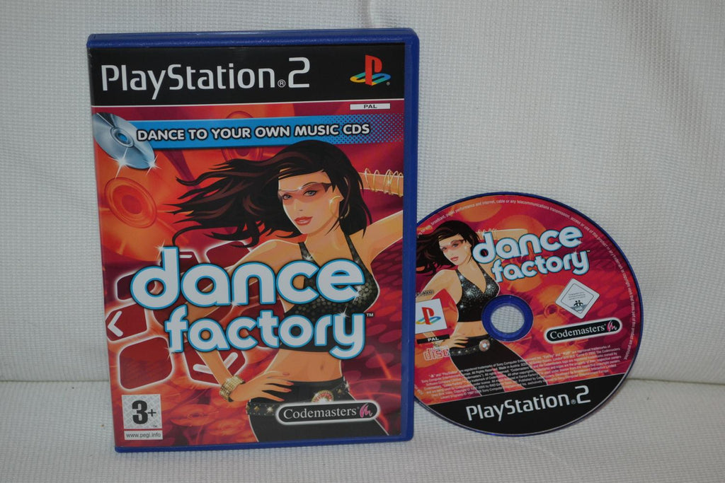 Dance Factory PS2 Utan manual Playstation 2 Fint Skick
