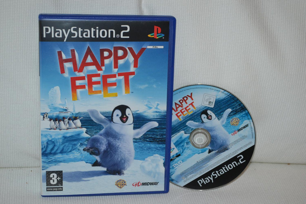 Happy Feet PS2 (Utan manual) Playstation 2 Fint Skick
