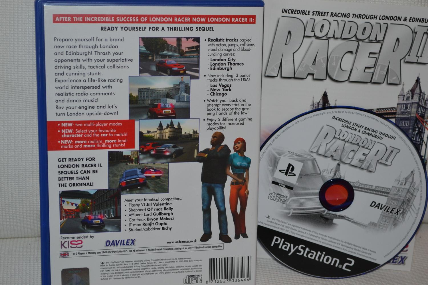 London Racer 2 II PS2 Fint Skick