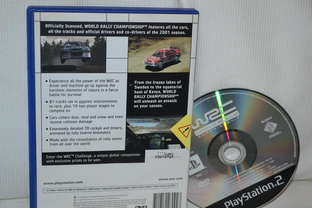 World Rally Championship PS2 (Utan manual) Playstation 2 Fint Skick
