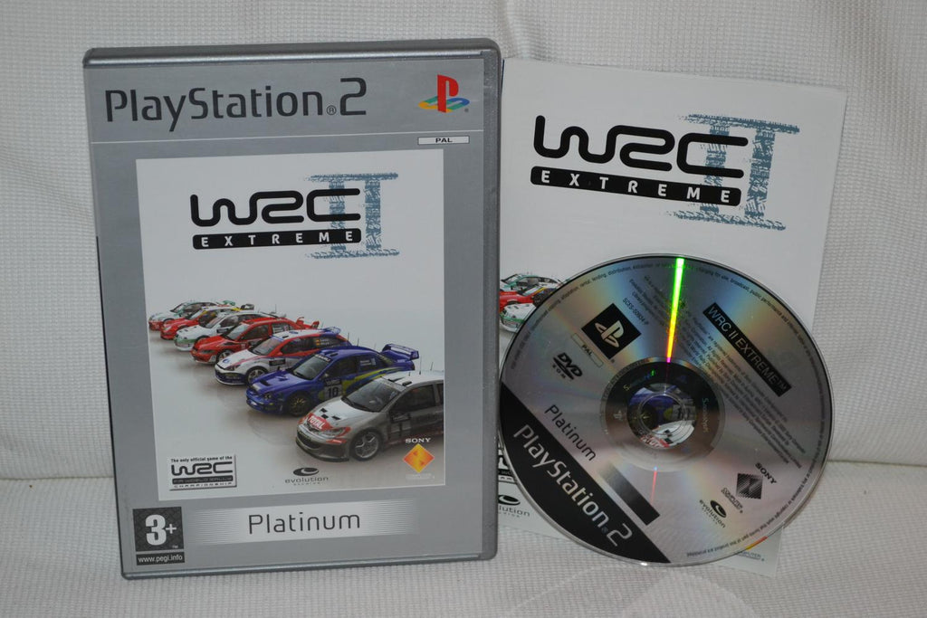 World Rally Championship II (Platiunum) PS2 Playstation 2 Komplett Fint Skick